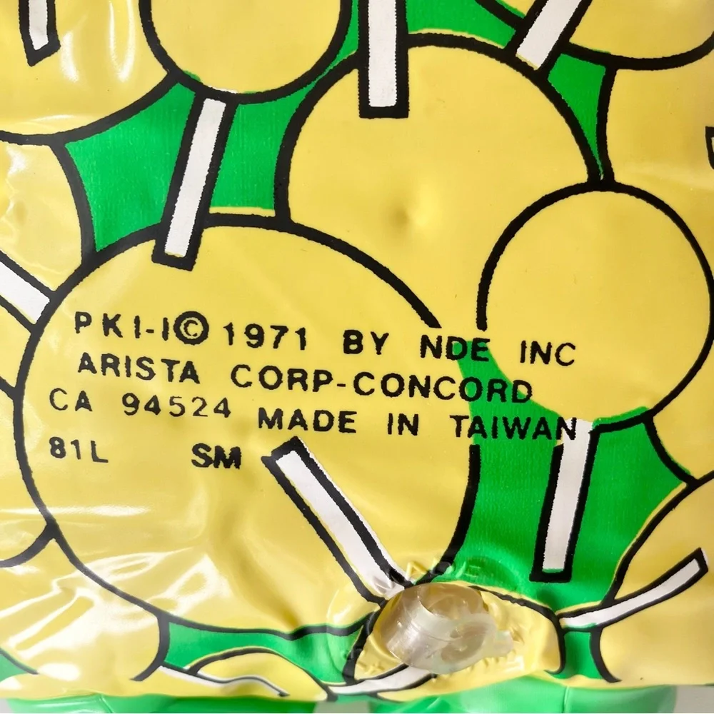 Vintage 1971 The Letter People Inflatable Alphabet 13” Mr L